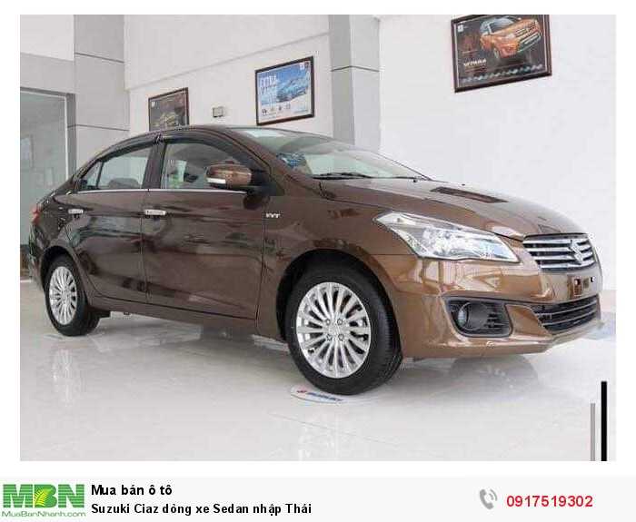 Suzuki Ciaz dòng xe Sedan nhập Thái