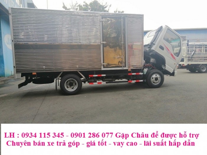 Bảng giá xe tải jac 2.4 tấn *2.4T*2T4*2 tấn 4 + cabin vuông rộng rãi + thùng dài 4.3 m+ thuận tiện chỏ hàng