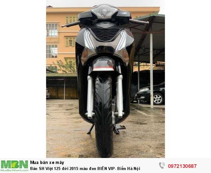 Bán SH Việt 125 đời 2015 màu đen BIỂN VIP- Biển Hà Nội