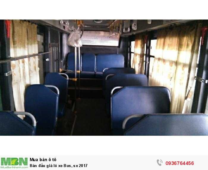 Bán đấu giá lô xe Bus, sx 2017