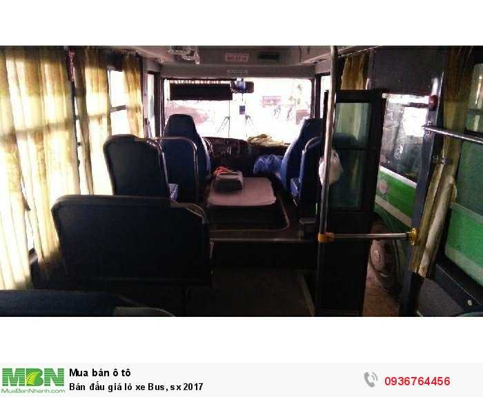 Bán đấu giá lô xe Bus, sx 2017