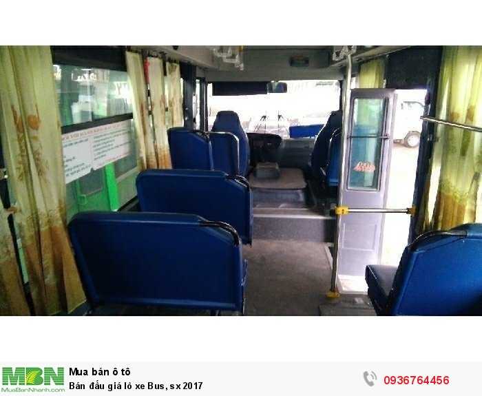 Bán đấu giá lô xe Bus, sx 2017