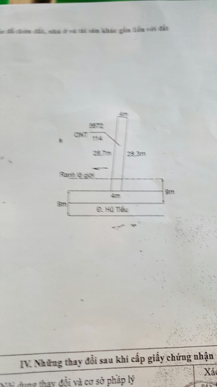 Đất thổ cư gần chợ Long Thượng SHR, 114m2