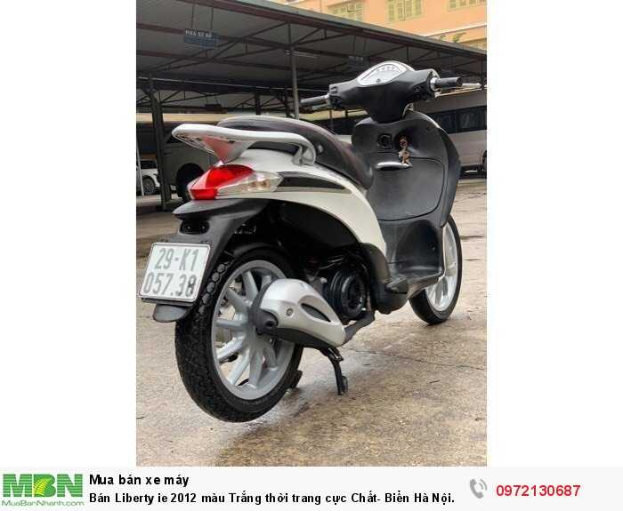 Bán Liberty ie 2012 màu Trắng thời trang cực Chất- Biển Hà Nội.