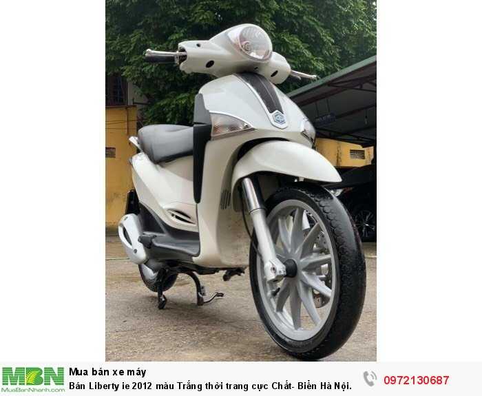Bán Liberty ie 2012 màu Trắng thời trang cực Chất- Biển Hà Nội.