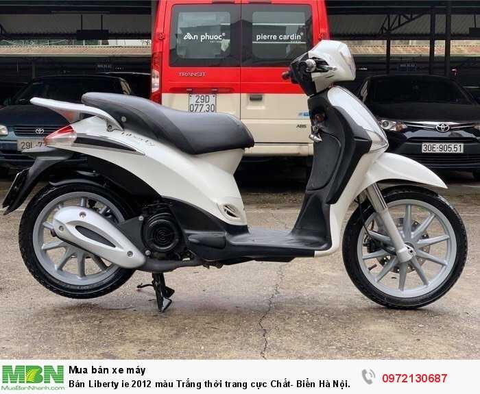Bán Liberty ie 2012 màu Trắng thời trang cực Chất- Biển Hà Nội.