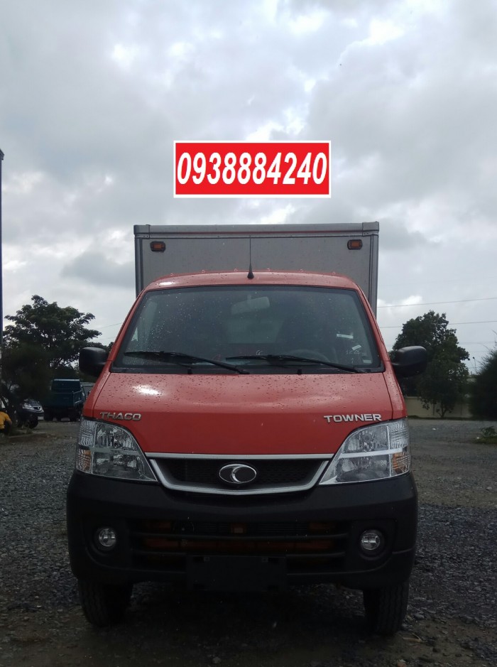 Bán xe tải trả góp Thaco Towner990 đời 2018 Euro 4 khuyến mãi 100% thuế trước bạ tại Long An, Tiền Giang, Bến Tre