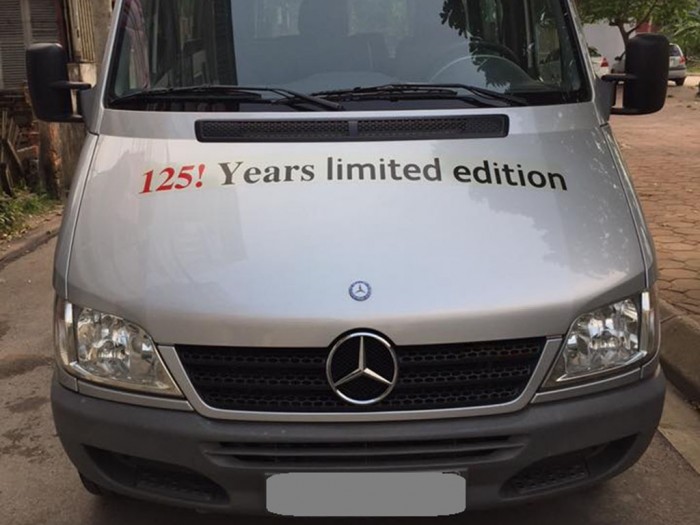 Bán Mercedes Sprinter 313 2010 máy dầu Bạc xe 16 chỗ rất đẹp.