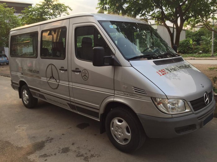 Bán Mercedes Sprinter 313 2010 máy dầu Bạc xe 16 chỗ rất đẹp.