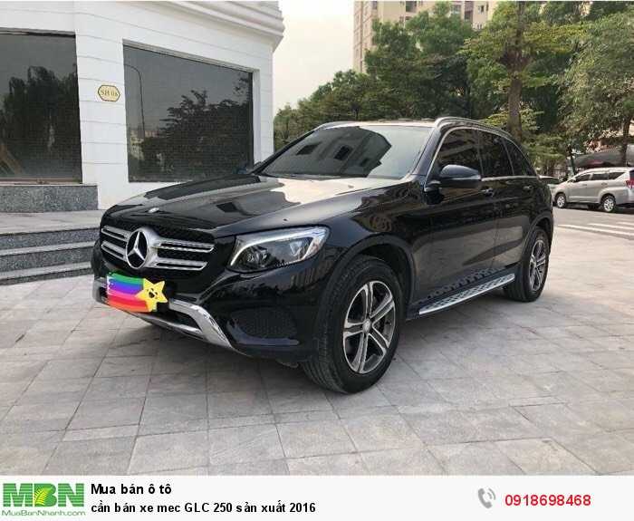 Cần bán xe mec GLC 250 sản xuất 2016