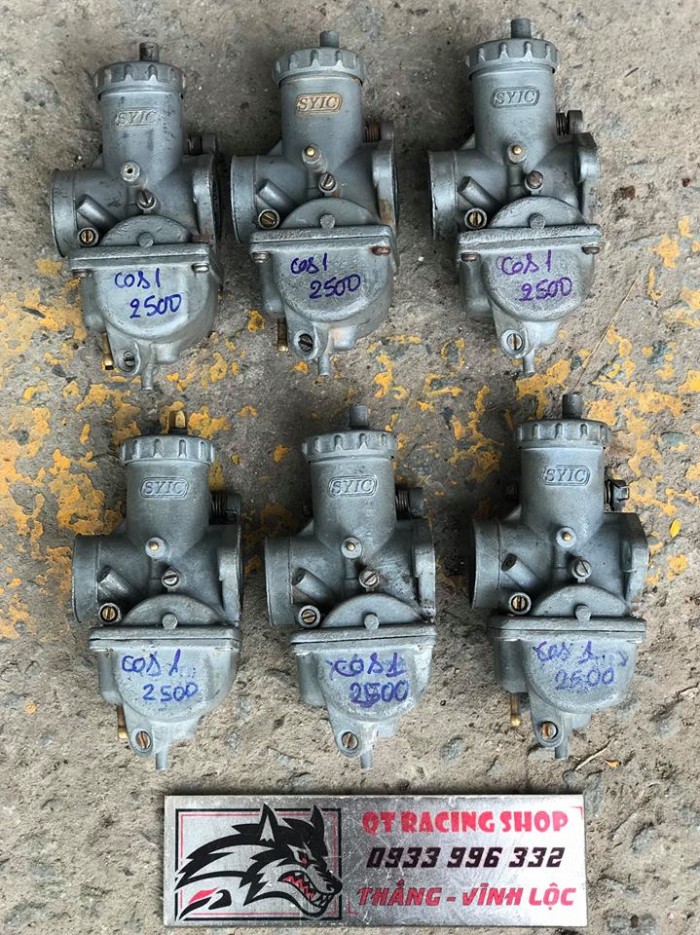 BXC 125 - Trái Ga 22 - SYIC  - 4 Vít ( 4 Ốc )