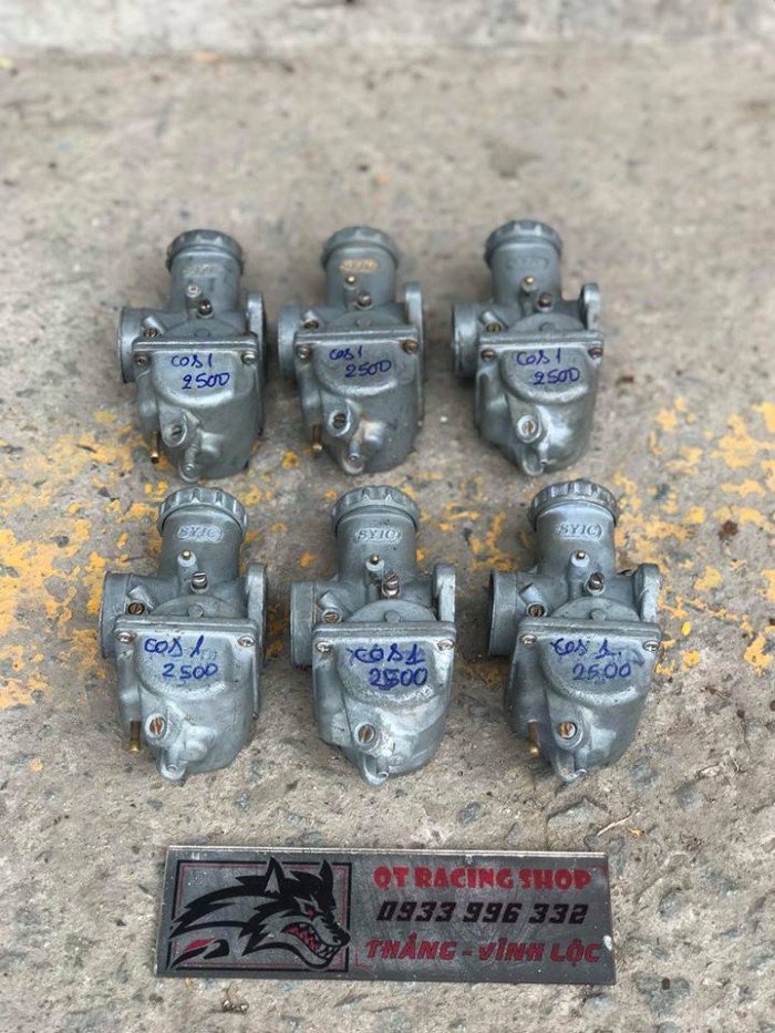 BXC 125 - Trái Ga 22 - SYIC  - 4 Vít ( 4 Ốc )