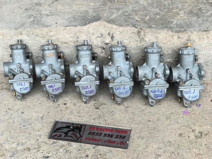 BXC 125 - Trái Ga 22 - SYIC  - 4 Vít ( 4 Ốc )