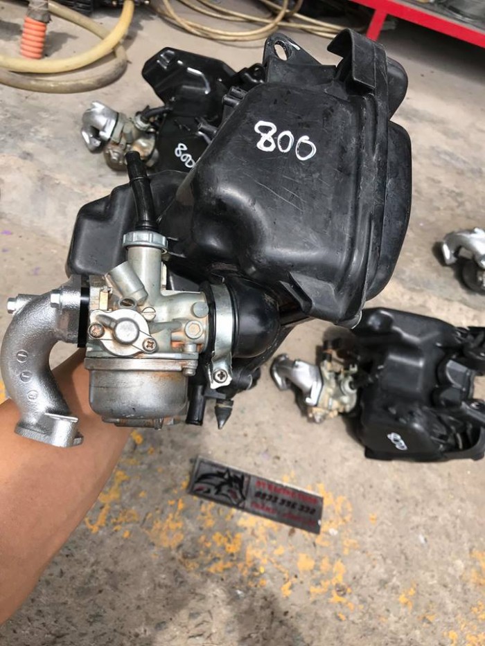 Full Bình Xăng Con Wave Anpha 100 - Đời Cao 2016 - Hàng Zin theo xe