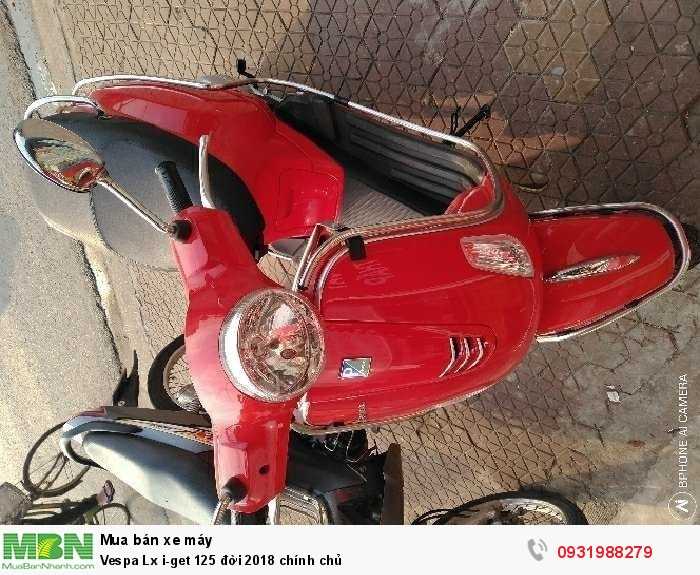 Vespa Lx i-get 125 đời 2018 chính chủ