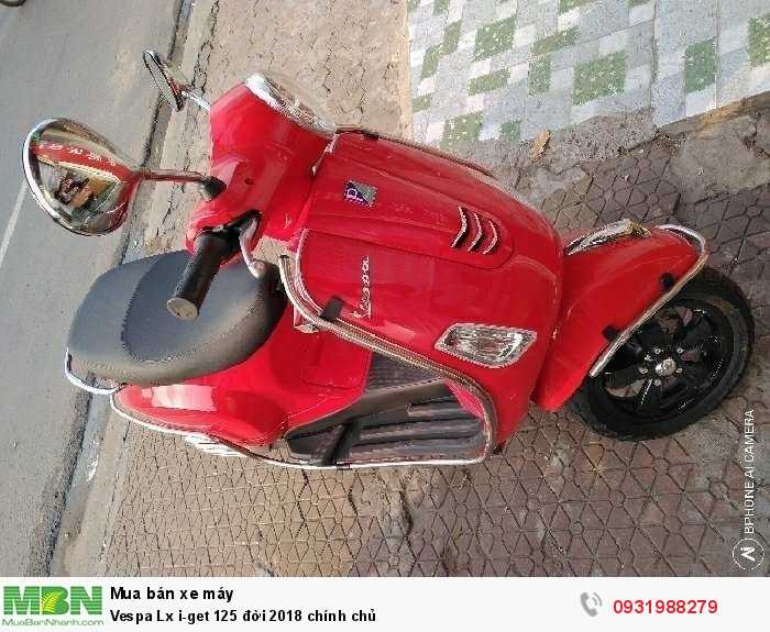 Vespa Lx i-get 125 đời 2018 chính chủ