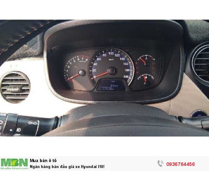 Ngân hàng bán đấu giá xe Hyundai I10!