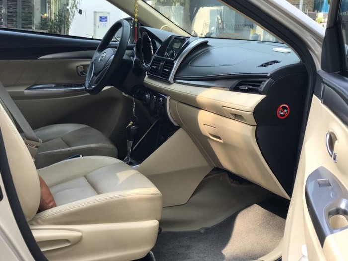 Bán Toyota Vios G 2017 màu trắng  tự động xe mình rất đẹp