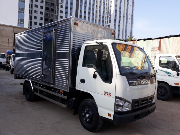 Xe Tải Isuzu 1.9 - 2.5 Tấn Thùng Kín Inox Dài 4.3m Trả Góp - Vay Cao