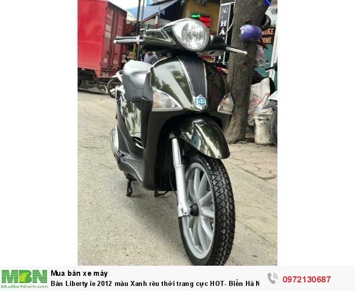 Bán Liberty ie 2012 màu Xanh rêu thời trang cực HOT- Biển Hà Nội