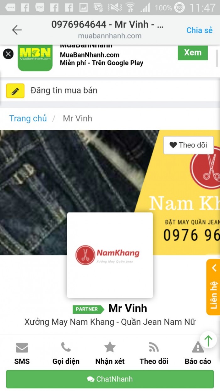 Quảng cáo Google Adwords  quyền lợi của thành viên Partner Mua Bán Nhanh3
