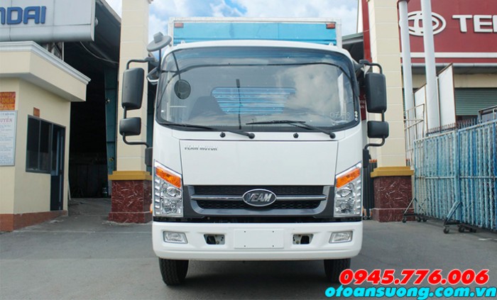 Xe tải Veam Vt260-1 thùng 6m1 máy Isuzu trả góp 90% bao thủ tục trọn gói