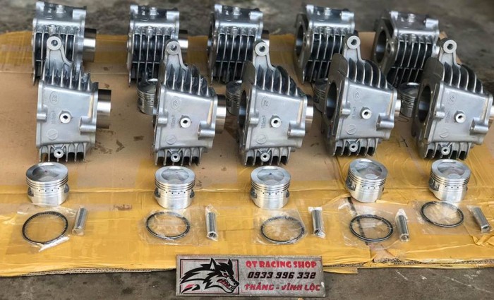 Full Bộ Nòng SX - Trái Nén 54 Đầu Cao - Dài 78ly
