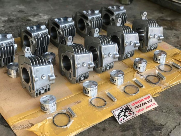 Full Bộ Nòng SX - Trái Nén 54 Đầu Cao - Dài 78ly