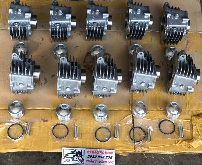 Full Bộ Nòng SX - Trái Nén 54 Đầu Cao - Dài 78ly