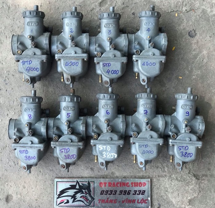 Lô BXC 125 - SYIC - 4 Ốc đít vặn - STD đang có hàng sẵn tại Shop QT Racing