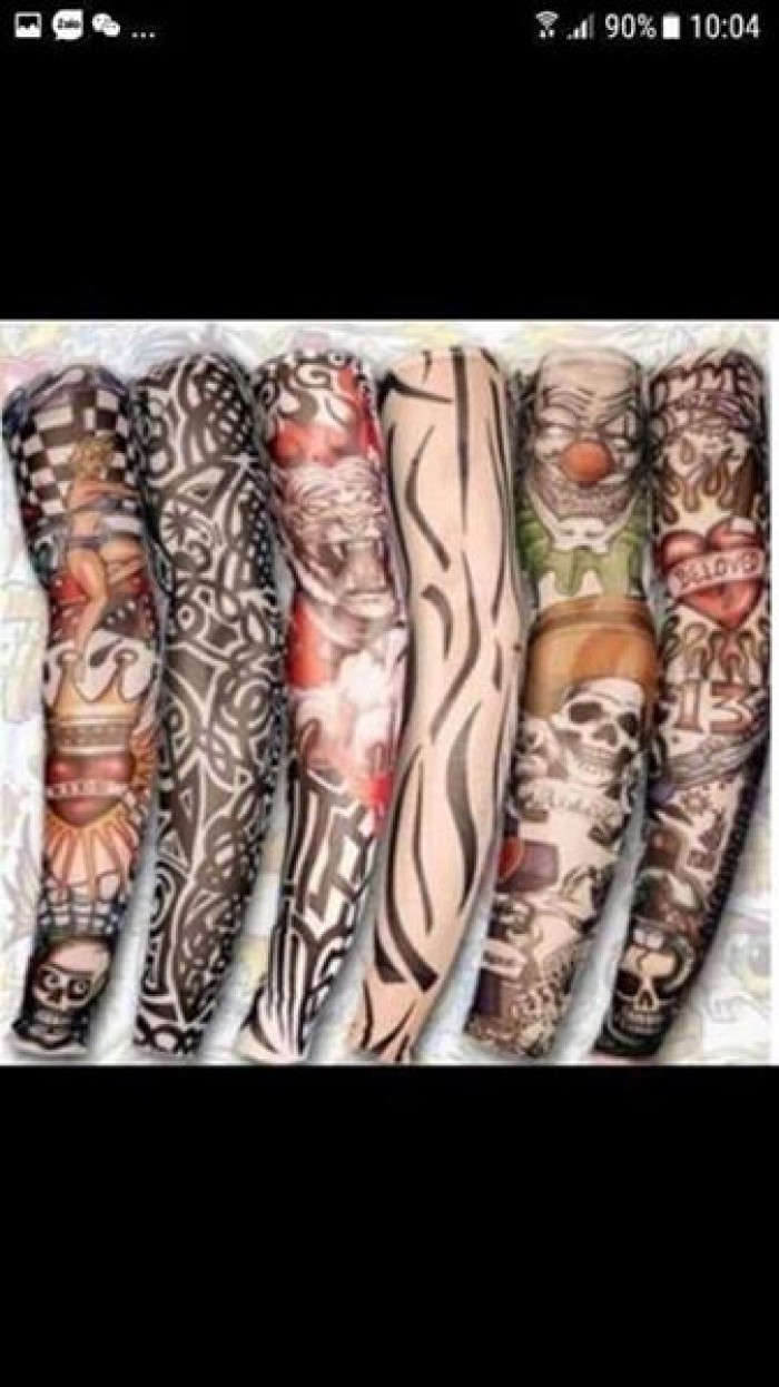 Bao Tay Giả Săm Tattoo - Găng Tay Tattoo Hình Săm | Shopee Việt Nam