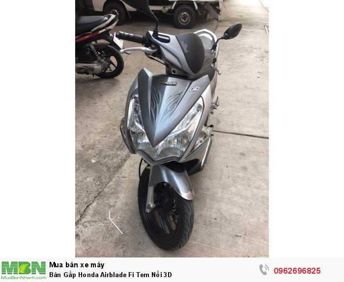 Bán Gấp Honda Airblade Fi Tem Nổi 3D