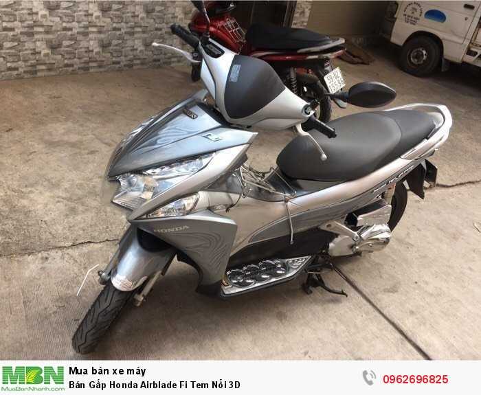 Bán Gấp Honda Airblade Fi Tem Nổi 3D