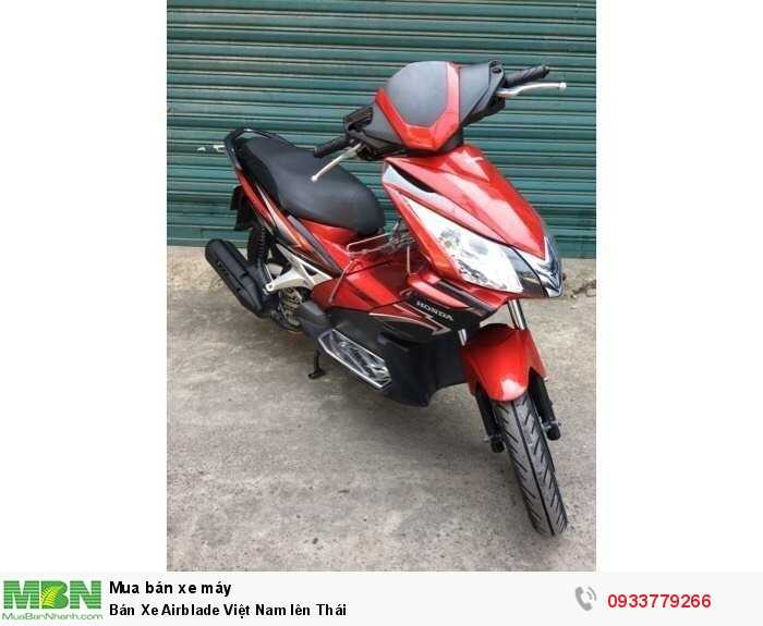 Bán Xe Airblade Việt Nam lên Thái