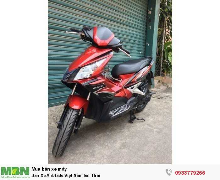 Bán Xe Airblade Việt Nam lên Thái