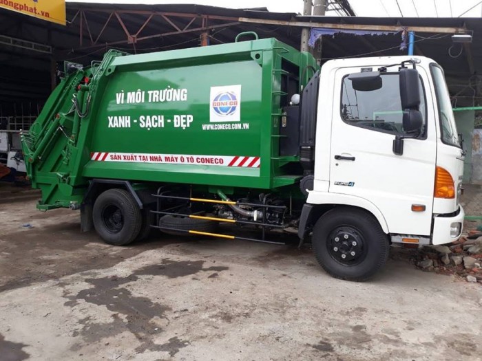 Xe Tải Hino Fc Ép Rác 6.4 Tấn Trả Góp - Lãi Suất Thấp