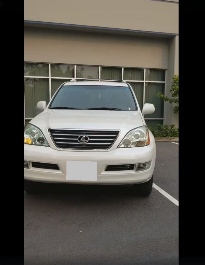 Cần bán xe Lexus Gx470 đời 2009 màu trắng nhập khẩu Nhật