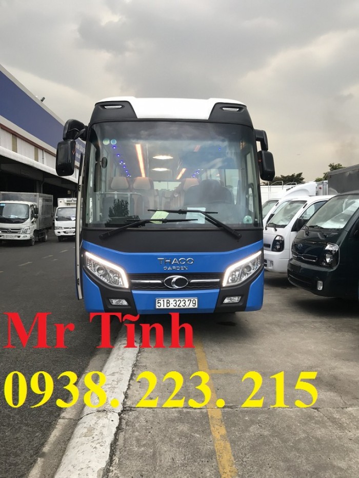 Bán xe tb79s thaco garden trường hải 29 chỗ bầu hơi 2019 mới nhất sài gòn