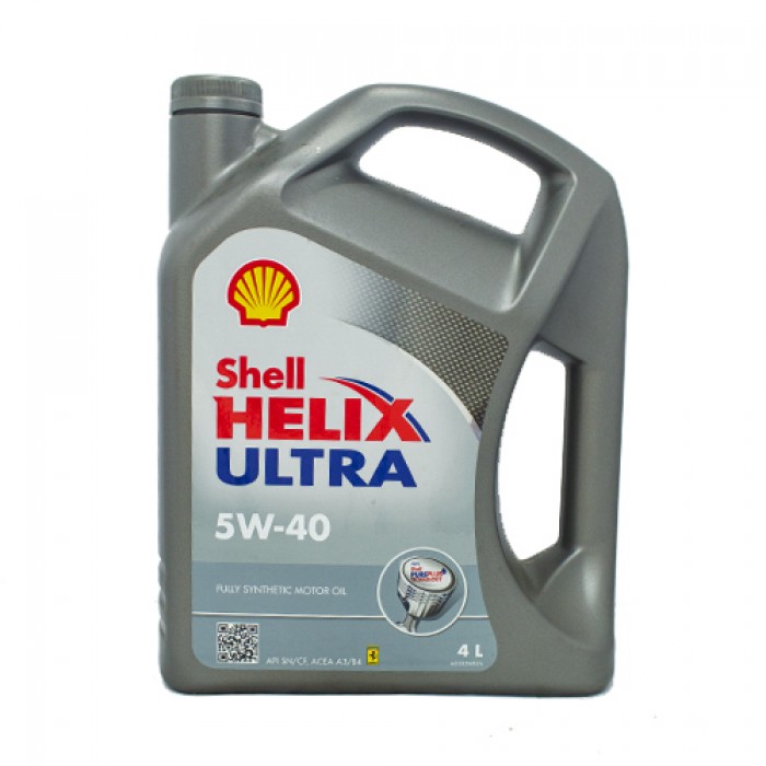 Dầu Động Cơ Tổng Hợp Toàn Phần Shell Helix Ultra 5W-40 4Lít