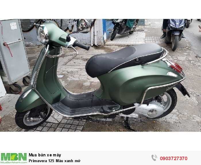Primavera 125 Màu xanh mờ