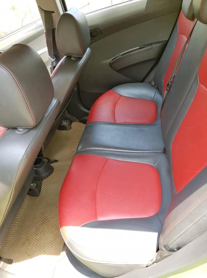 Bán xe Spark Ltz, số tự động, màu xanh, sản xuất 2015, xe trùm mền