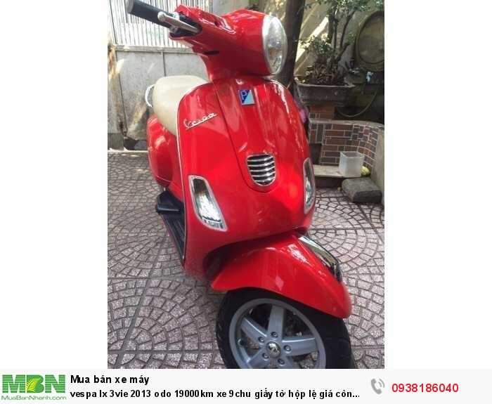 Vespa lx 3vie 2013 odo 19000km xe 9chu giấy tờ hộp lệ  giá còn thuoeng lượng