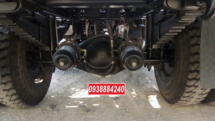 Bán trả góp xe ben THACO FORLAND FD500.E4 5 tấn thùng 4 khối trả trước 20% Long An Tiền Giang Bến Tre