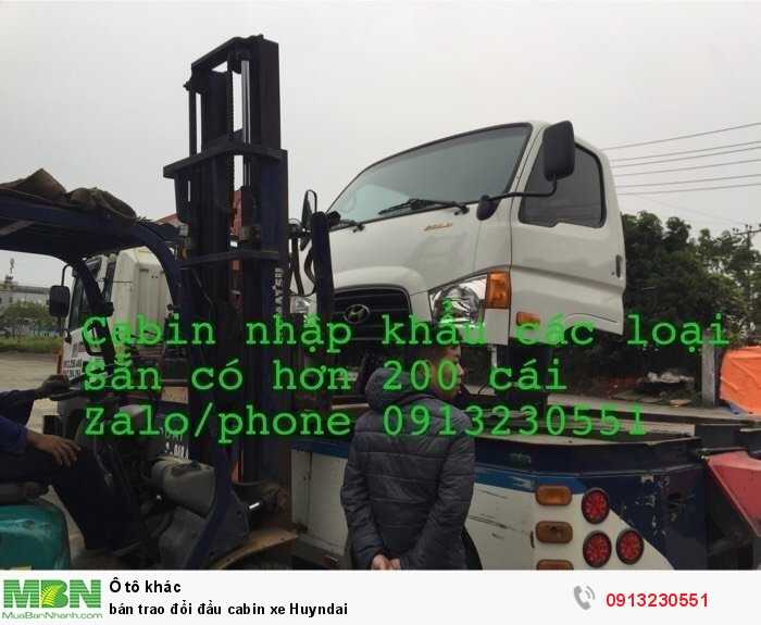 Bán Trao Đổi Đầu Cabin Xe Huyndai