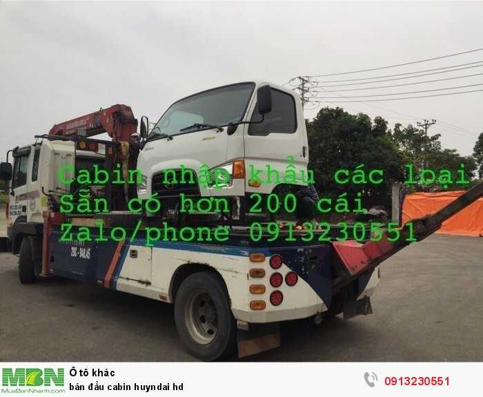 Bán Đầu Cabin Huyndai Hd