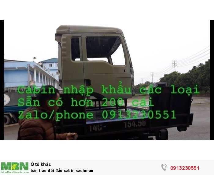 Bán Trao Đổi Đầu Cabin Sachman