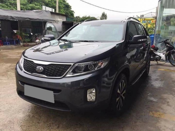 Bán Gấp Kia Sorento 2016 đk 2017 tự động xám nâu zin đẹp.