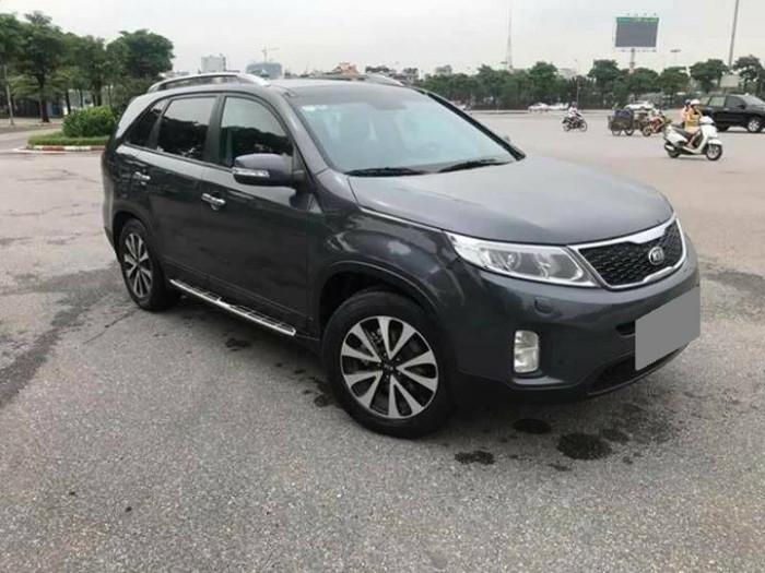 Bán Gấp Kia Sorento 2016 đk 2017 tự động xám nâu zin đẹp.