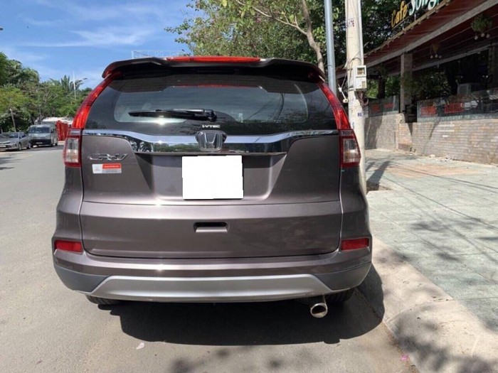 Cần bán xe Crv 2015, số tự động, bản 2.4, màu xám Full option.