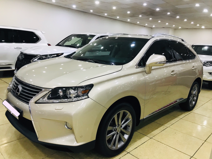 Bán Lexus RX350 màu vàng,sản xuất và đăng ký 2014,tư nhân,chính chủ,biển Hà Nội,thuế sang tên 2%.